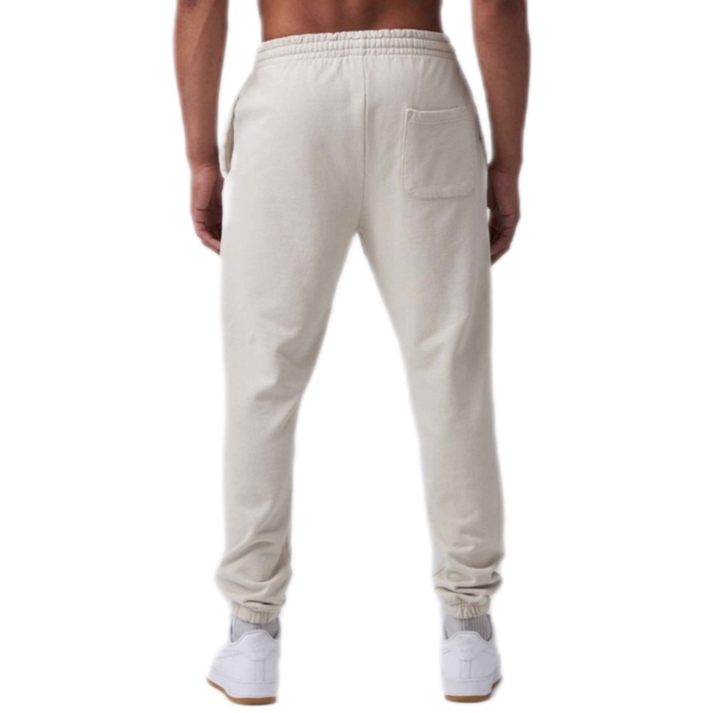 bone grey TALENTLESS men’s heavyweight sweatpants - Picture 5 of 8